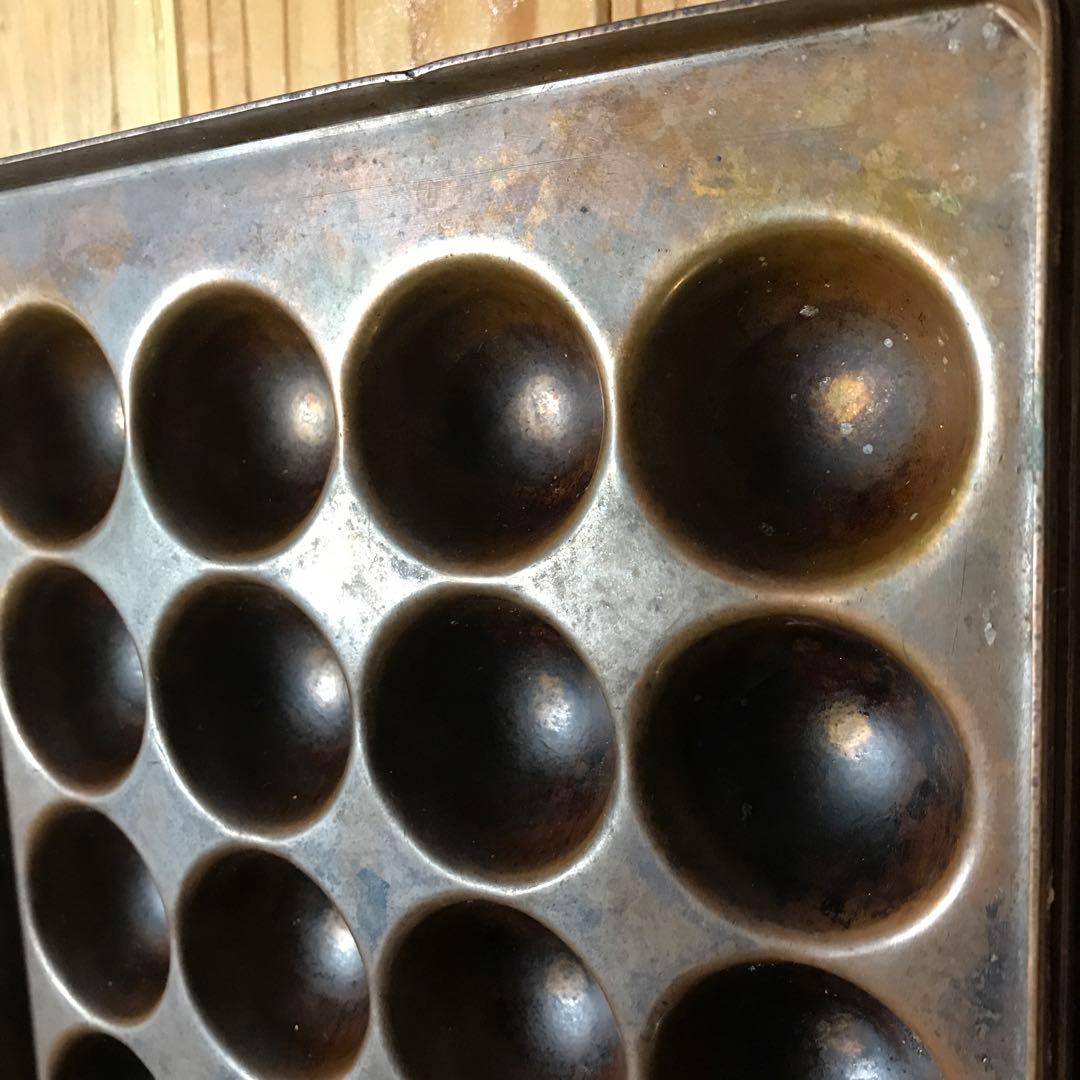 たこ焼　銅板　28穴　× 7枚