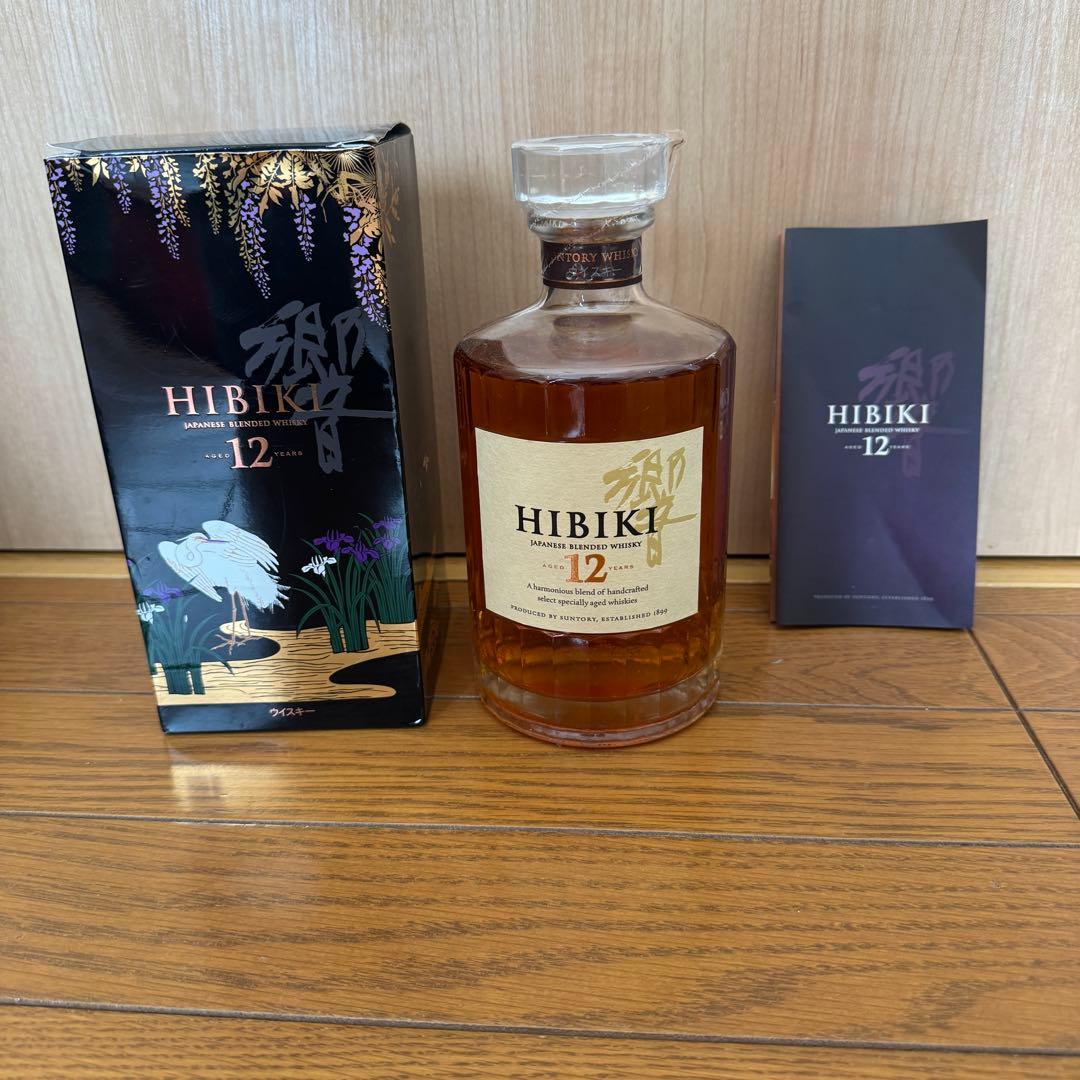 【未開栓/希少】 サントリー 響 12年 意匠ボトル 白鷺 700ml 43%