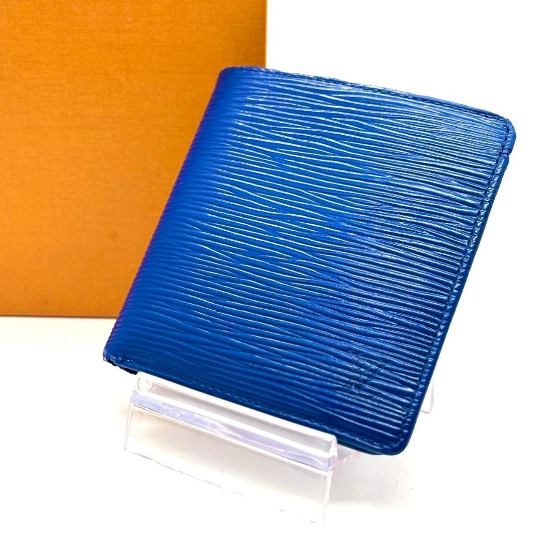 バ*ー様 ルイヴィトン　エピ ポルト ビエ カルト クレディ モネ 二つ折り財布