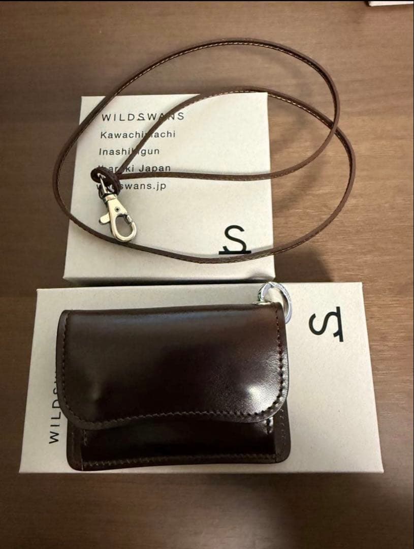 ワイルドスワンズ　タング　アイレット　チョコ　カラビナリングS