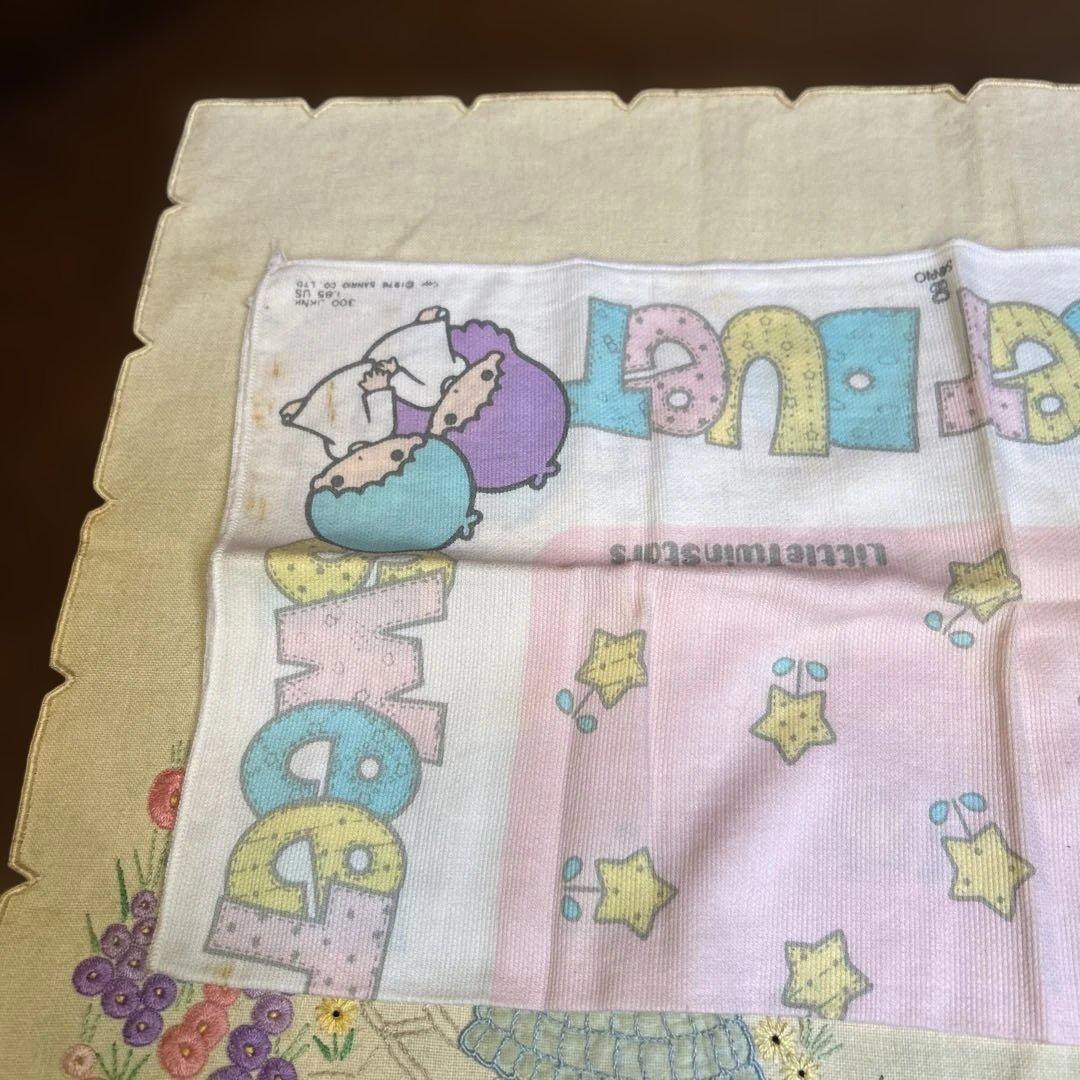 貴重キキララLittleTwinStarsお弁当箱箸箱ランチバッグクロス1976