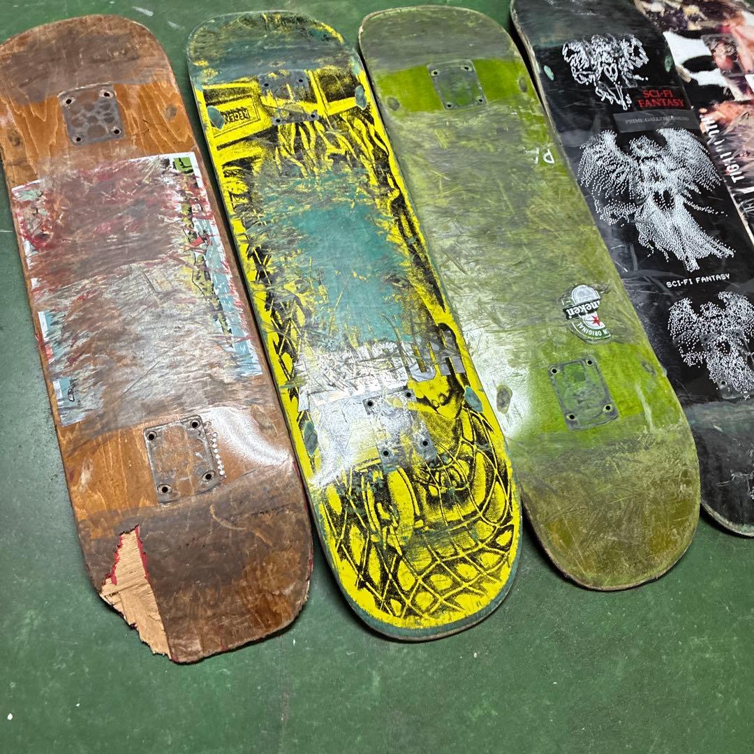 ◾️必見◾️スケボー　廃デッキ　5枚　8