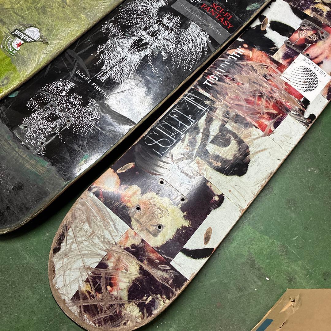 ◾️必見◾️スケボー　廃デッキ　5枚　8