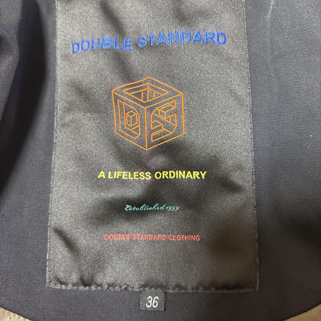 【人気】ダブルスタンダードクロージング　MA-1 ロングコート　ブラック