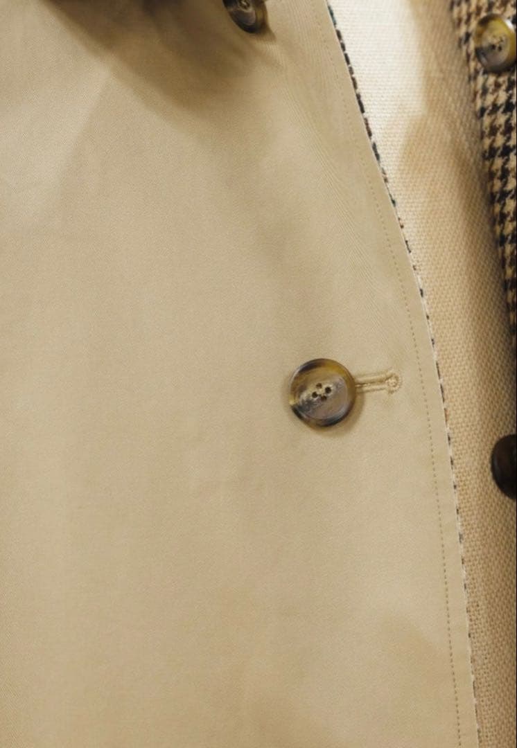 23AW インバーティア INVERTERE リバーシブル　ステンカラーコート