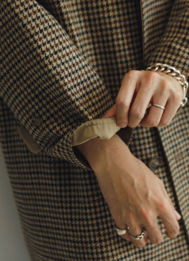 23AW インバーティア INVERTERE リバーシブル　ステンカラーコート