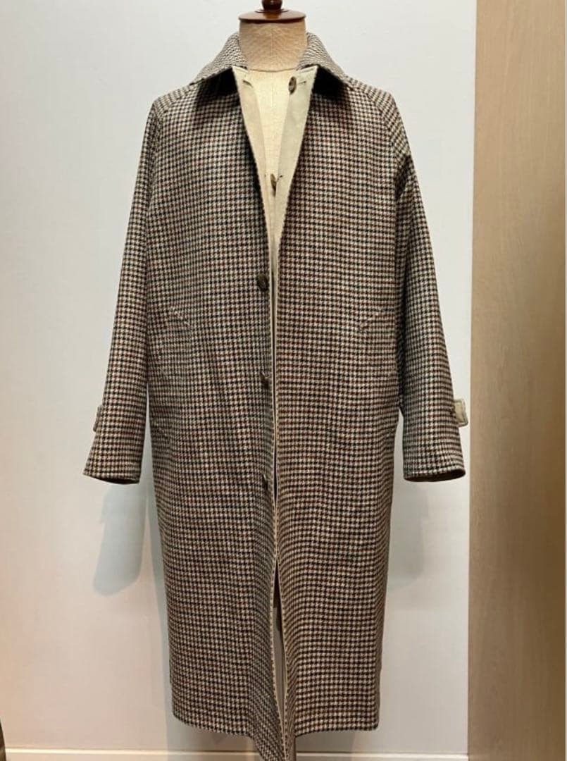 23AW インバーティア INVERTERE リバーシブル　ステンカラーコート