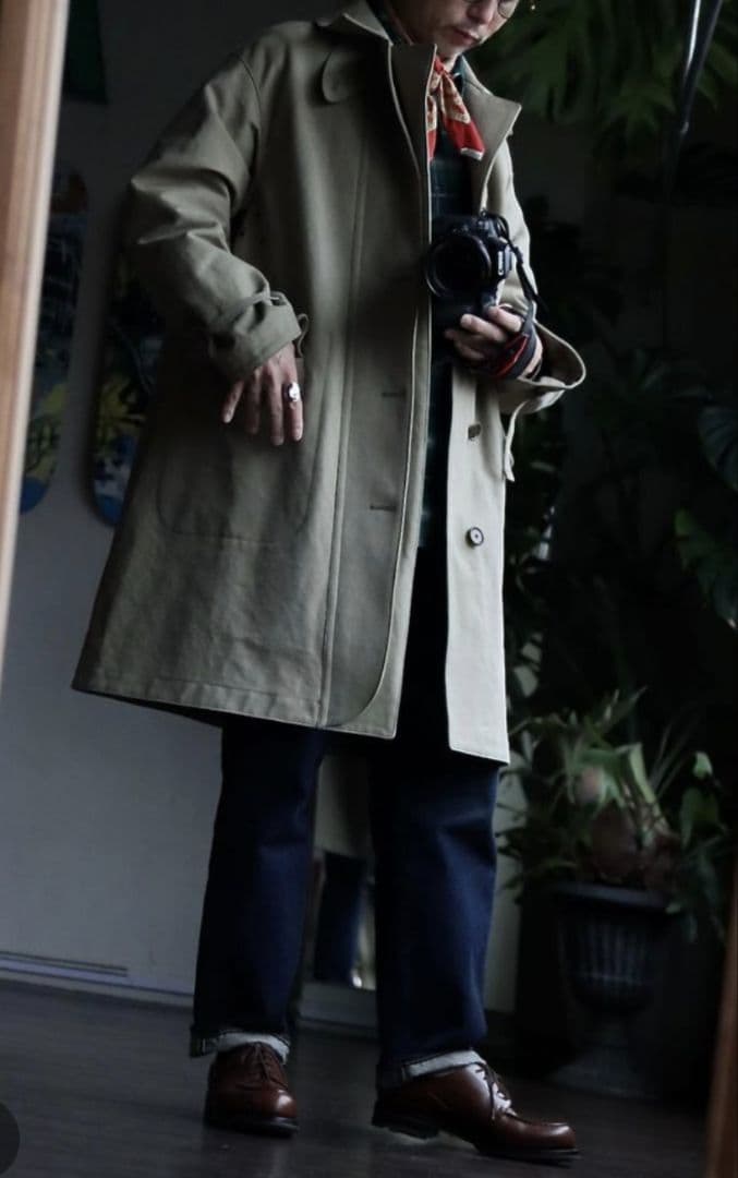 じ*ん様 アプレッセ A.PRESSE モーターサイクル ハーフコート　美品