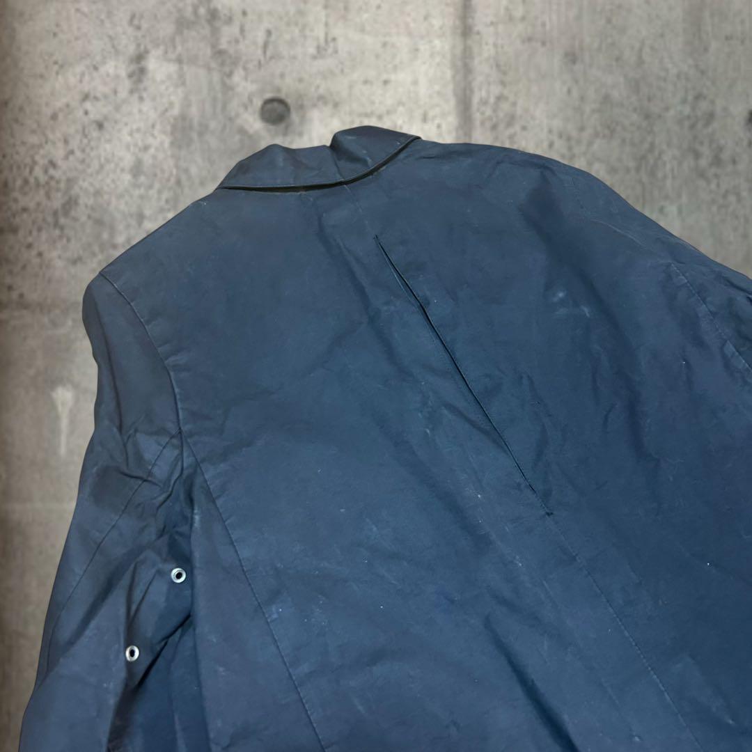 ジャケット・アウター 99aw archive Hermes black rubber coat