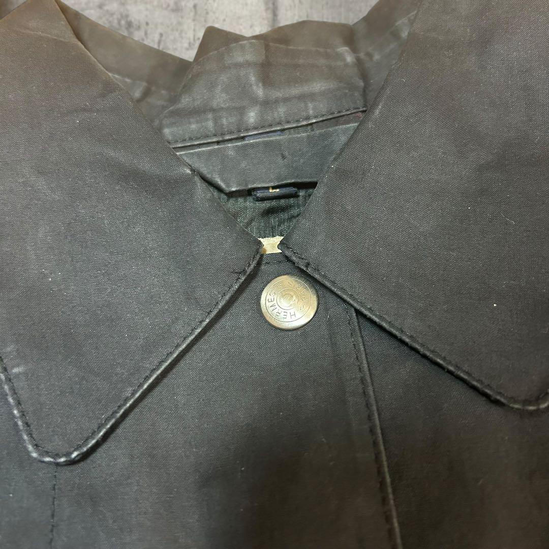 ジャケット・アウター 99aw archive Hermes black rubber coat