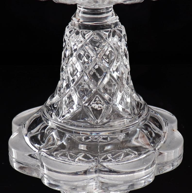 オールド・バカラ ディアマン・カレ 大型 22.7cm 1.5kg コンポート