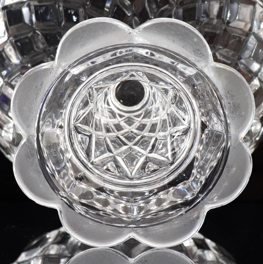 オールド・バカラ ディアマン・カレ 大型 22.7cm 1.5kg コンポート