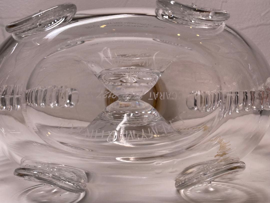 【新品未使用】レミーマーティンルイxIII バカラクリスタルデカンター空ボトル