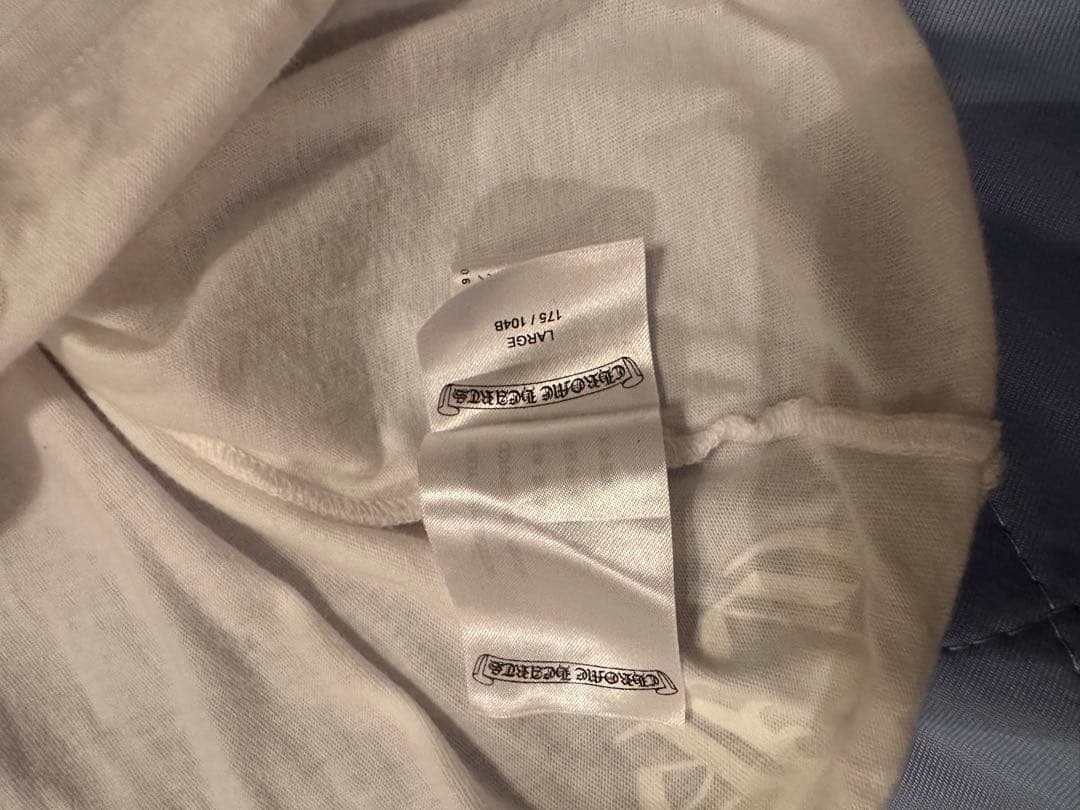 CHROME HEARTS ロンT 長袖カットソー ホワイト