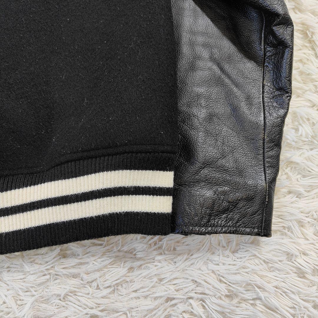 美品　インディアンモトサイクル　スタジャン M 刺繍　本皮