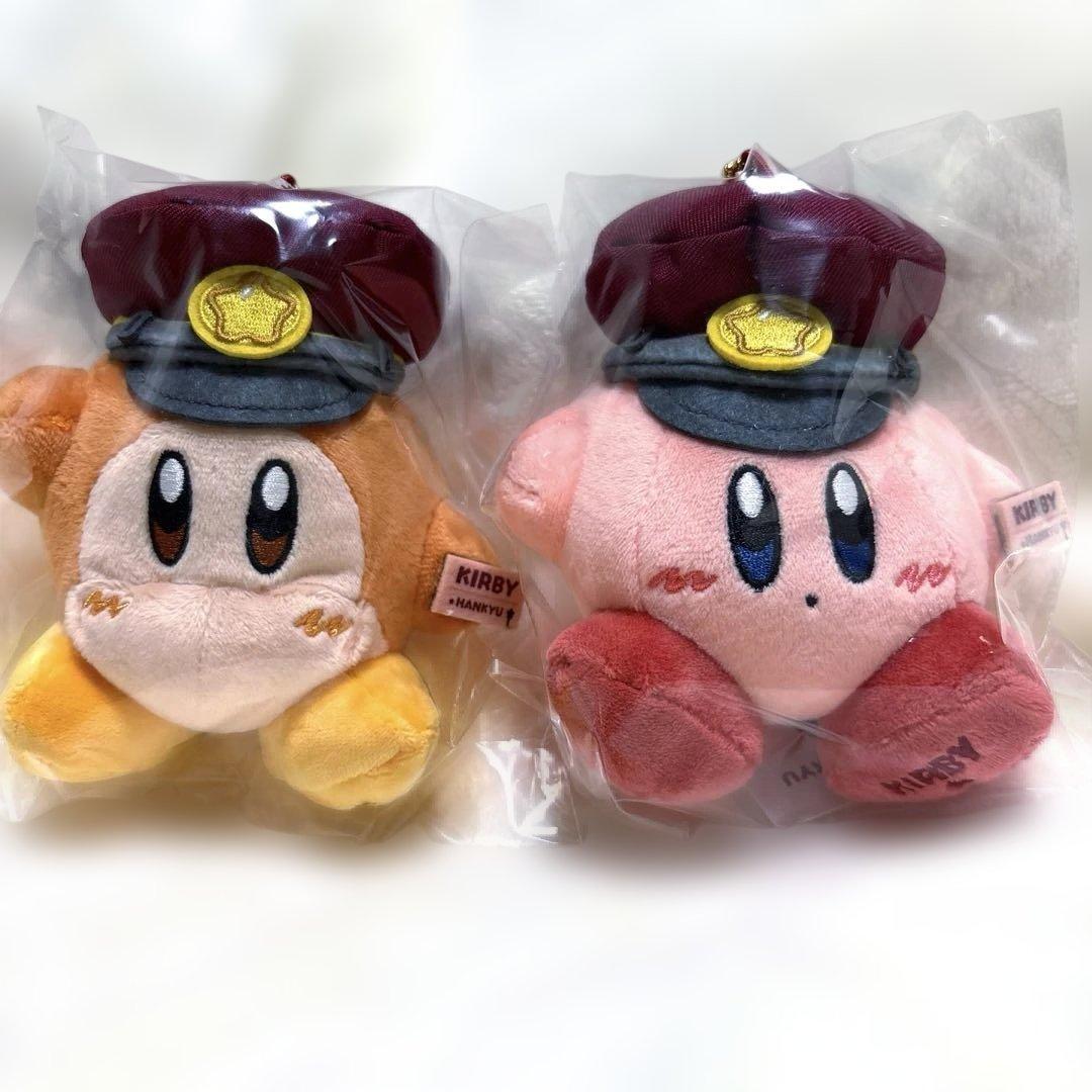 星のカービィ　阪急電車 カービィ ワドルディ マスコット