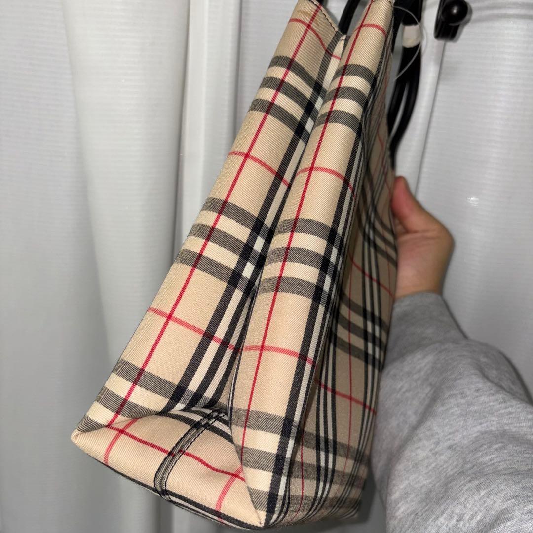 な*ー様 Burberry London トートバッグ　タグ付き　バーバリー　ハ