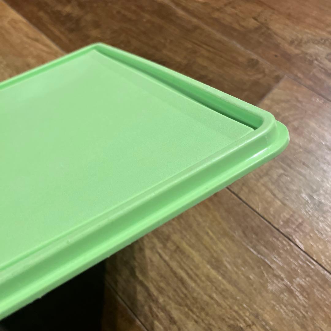 タッパーウェア　ディープスーパーケース　ネイビー　グリーン