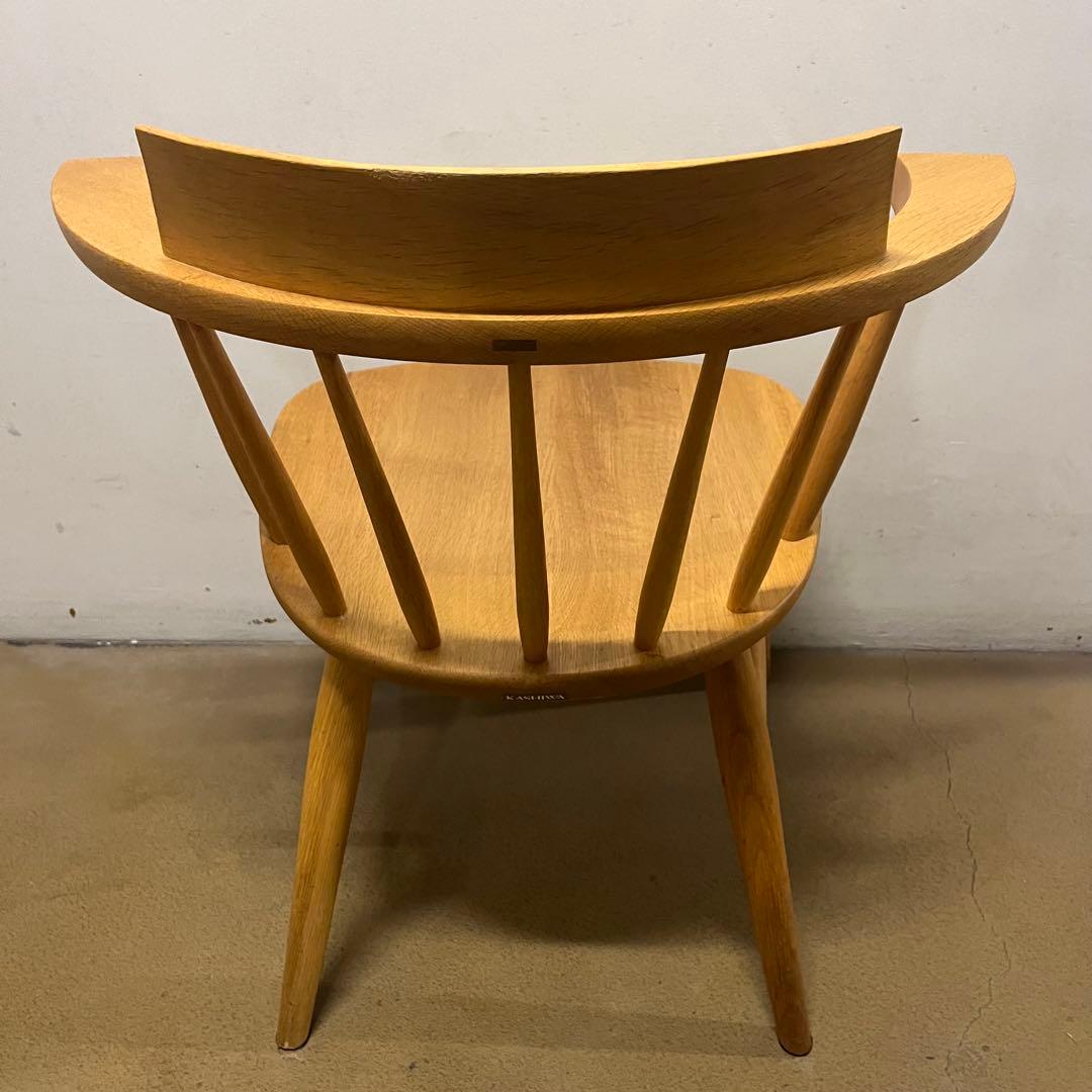 【良品】②柏木工　キャプテンチェア（品番：SC3A）ナラ材 ナチュラル