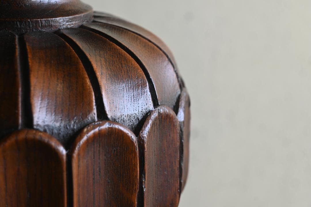 イギリス オーク材ドローリーフテーブル アンティーク伸縮ダイニングテーブル