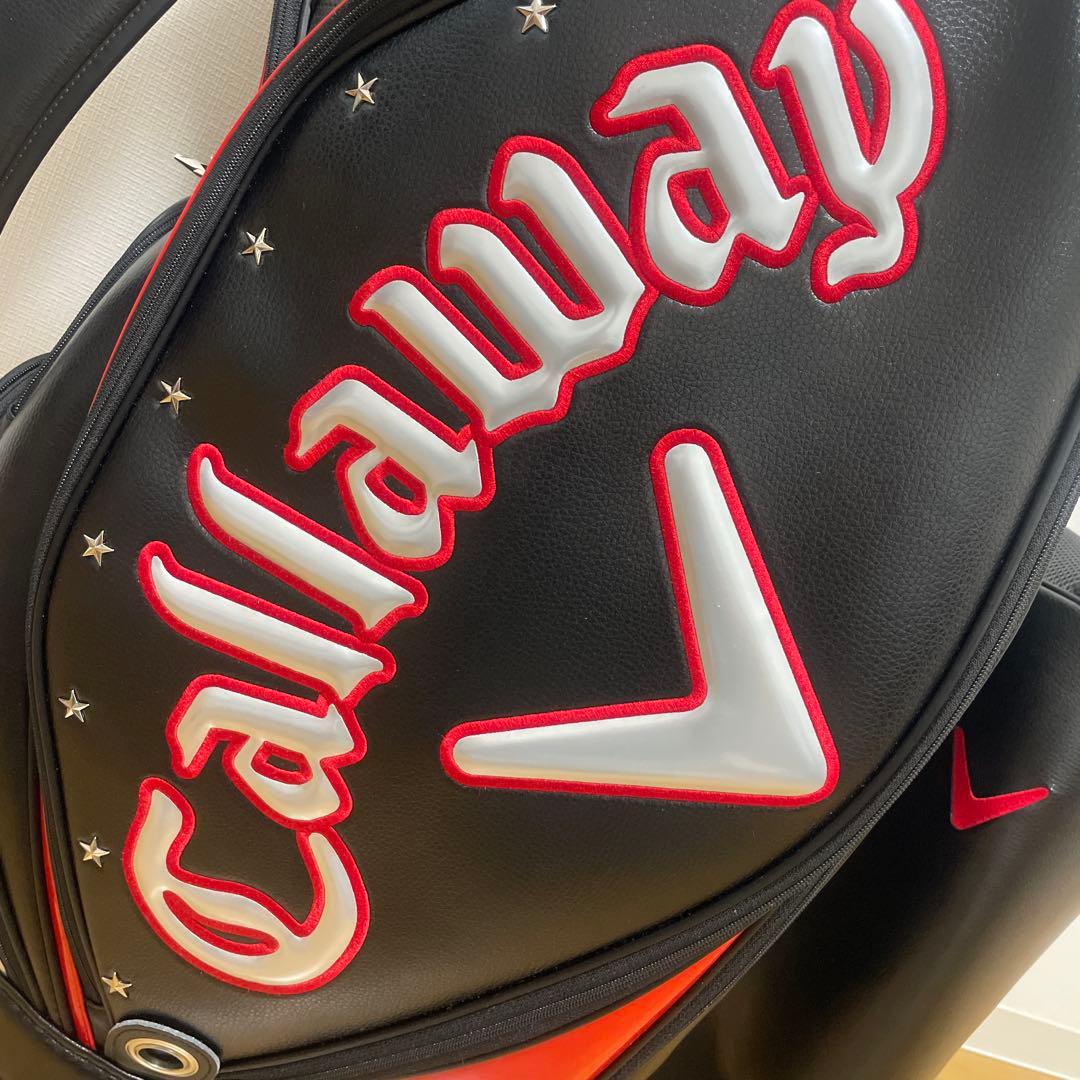 【週末限定値下げ】キャロウェイ キャディバッグ BLACK&RED 9.5型