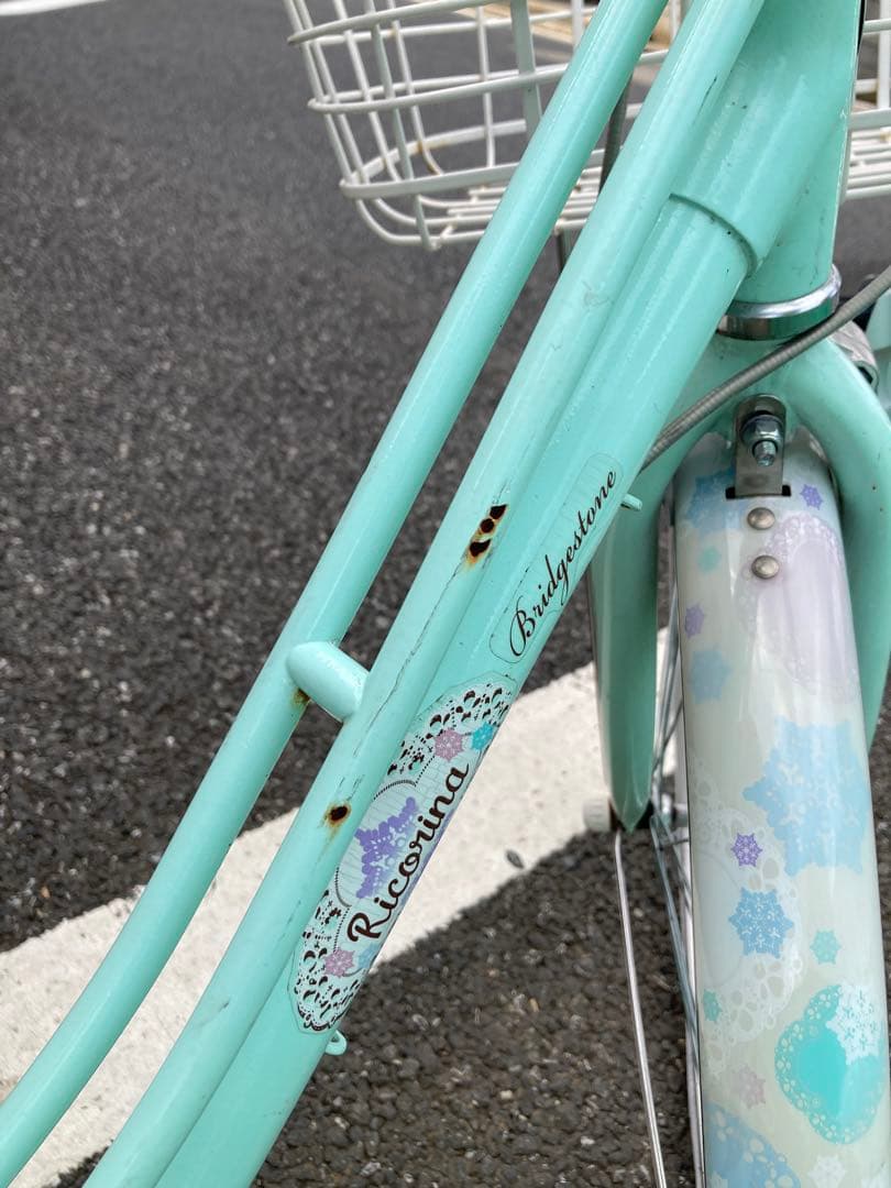 ブリヂストン リコリーナ 子供用自転車 ミントグリーン 22インチ