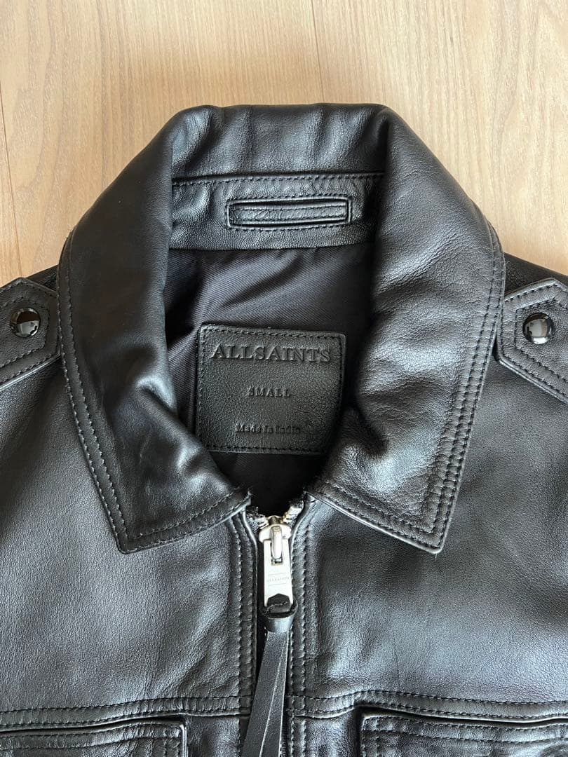 allsaints ライダースジャケット　本革