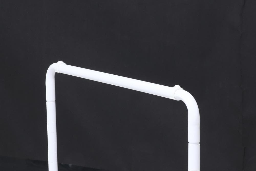 ハンガーラック　ＷＨ 　ホワイト　幅６０ｃｍハンガー15本分を楽々