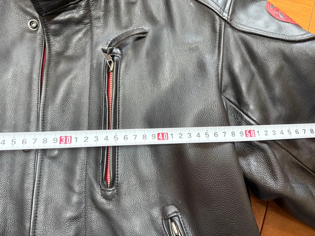RSタイチ　ZIM+BA ブラックレザージャケット シングルライダース