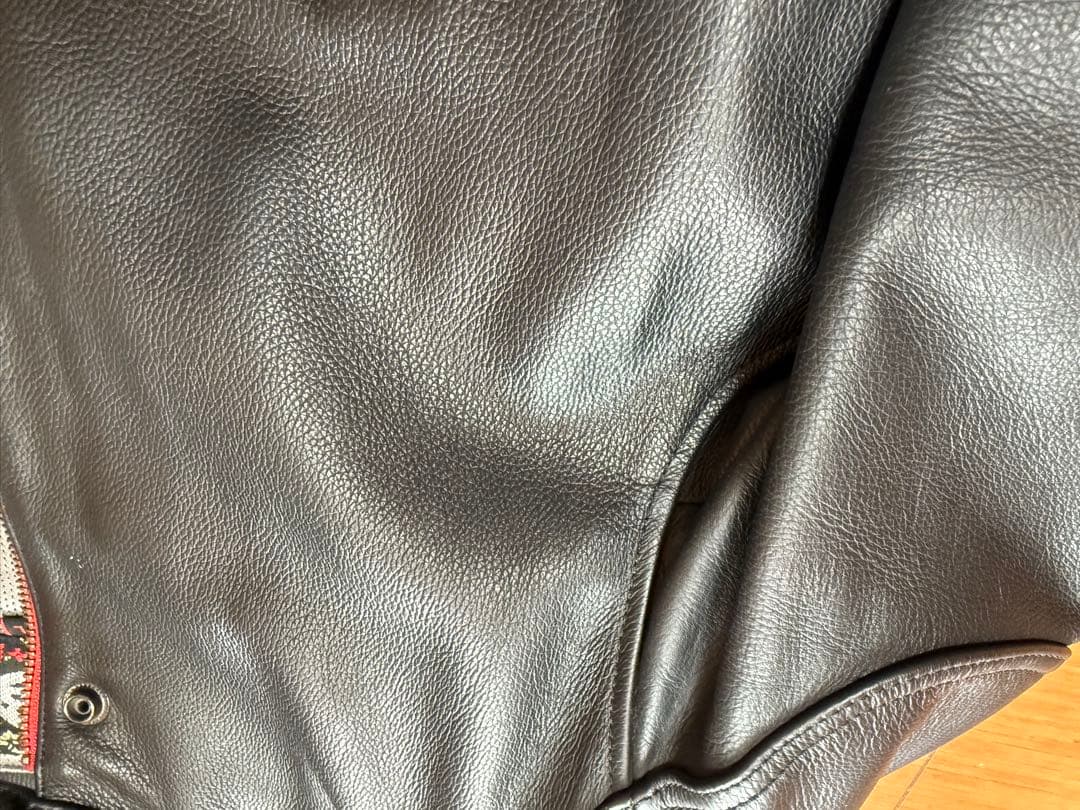 RSタイチ　ZIM+BA ブラックレザージャケット シングルライダース