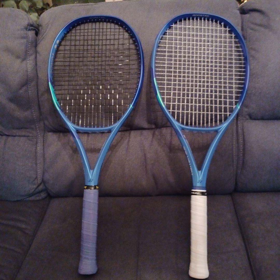 ヨネックス　EZONE98(2本セット) グリップサイズ3:ラケットバック付き