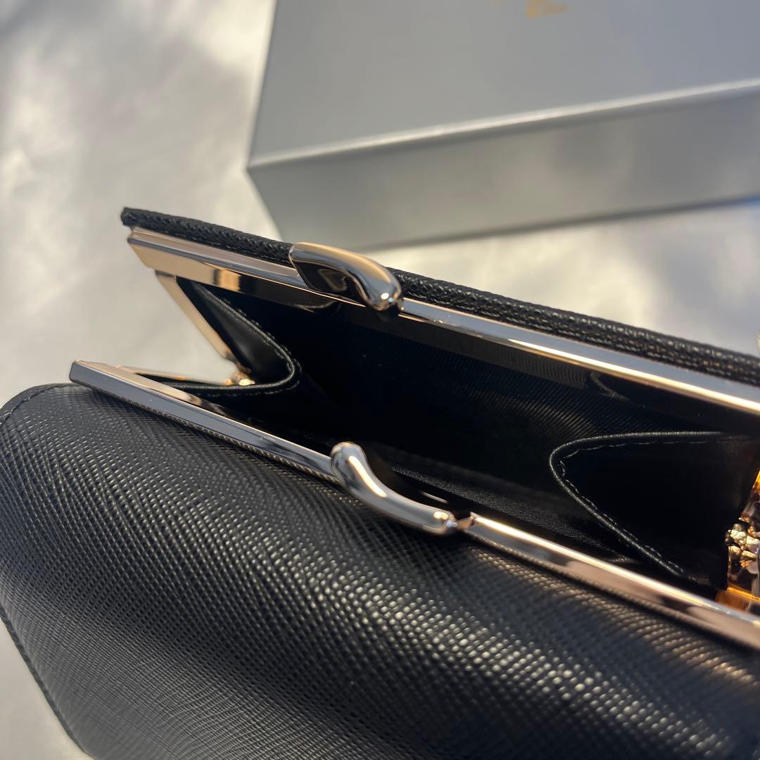 新品 Vivienne Westwood 黒 三つ折り財布 バレンタイン 人気