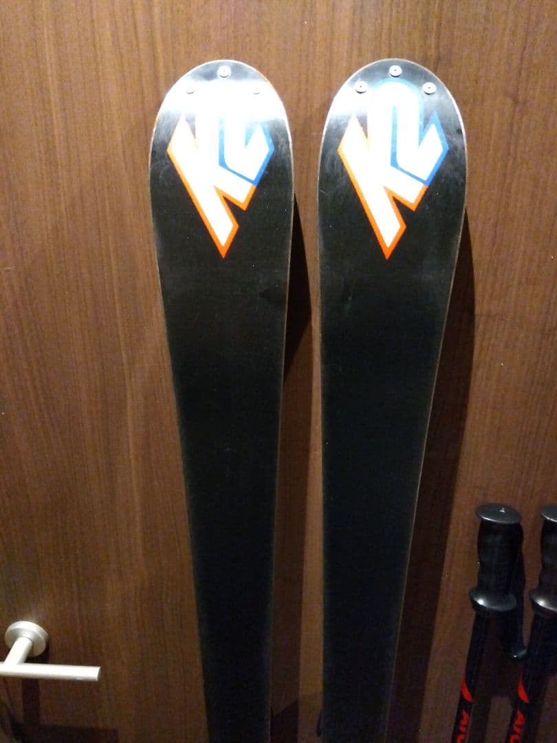 美品【ハイエンド】K2 学生・男女兼用/スキーフルセット・メンテ・WAX済み✔