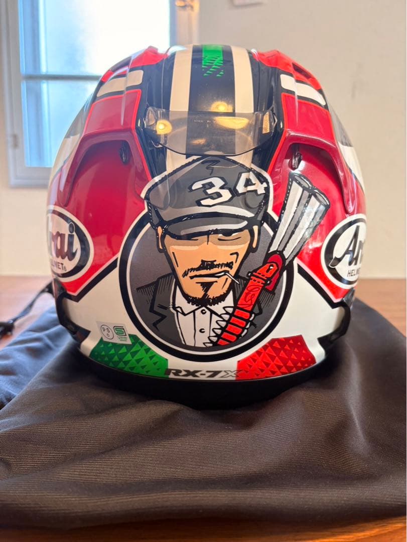 Arai RX-7X ダビデ　ジュリアーノ　XL相当61-62