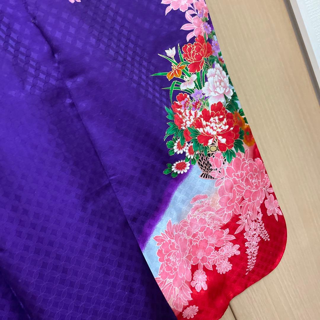 七五三　着物大正ロマン　アンティーク　着物　レトロ　七五三　着物