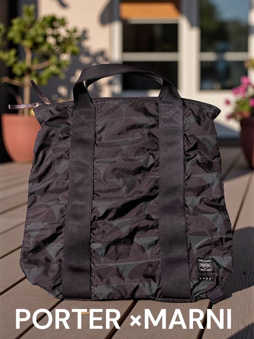 PORTER ×MARNI コラボ リュック トートバック 2way