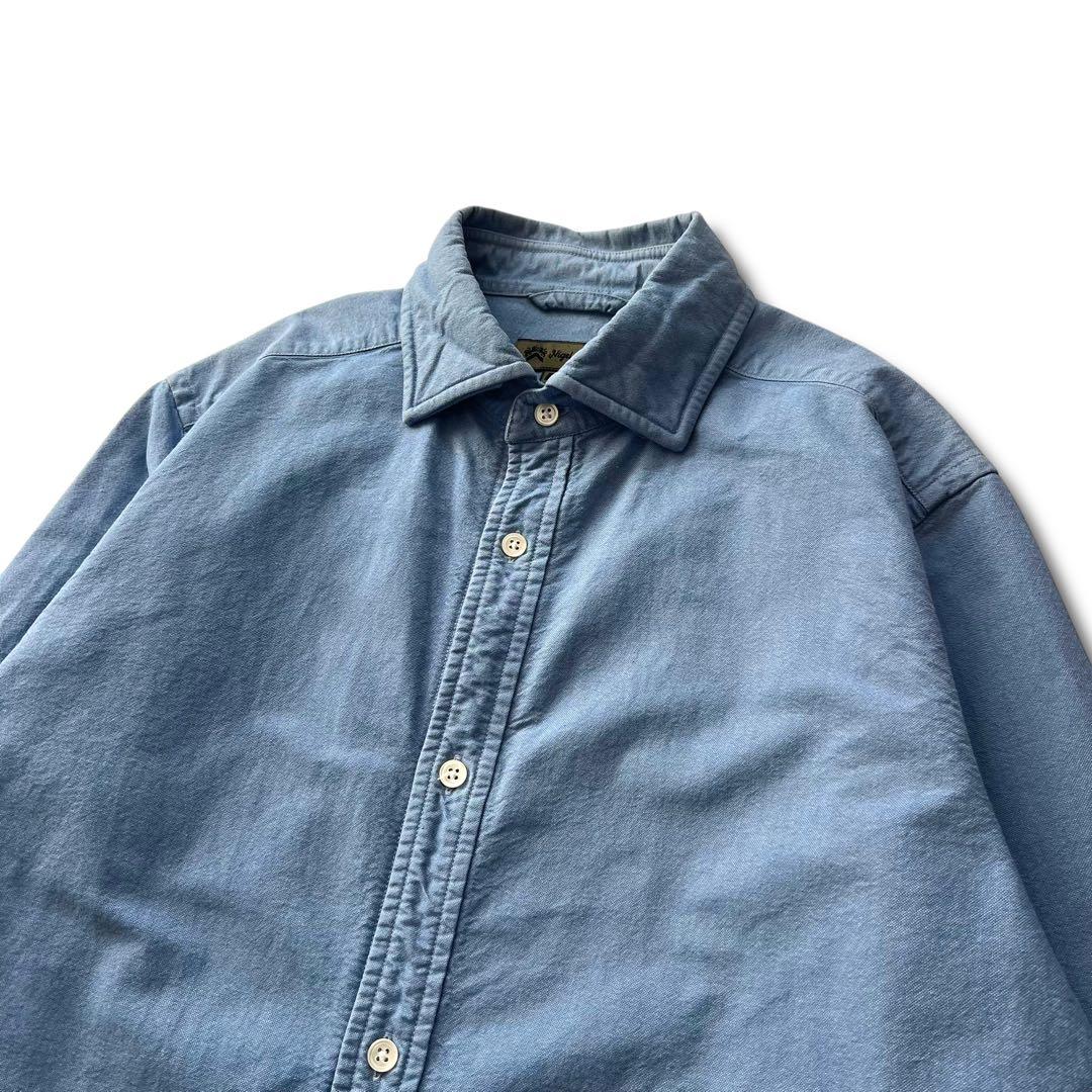 良品 Nigel Cabourn ブリティッシュ オフィサーズ シャツ 50