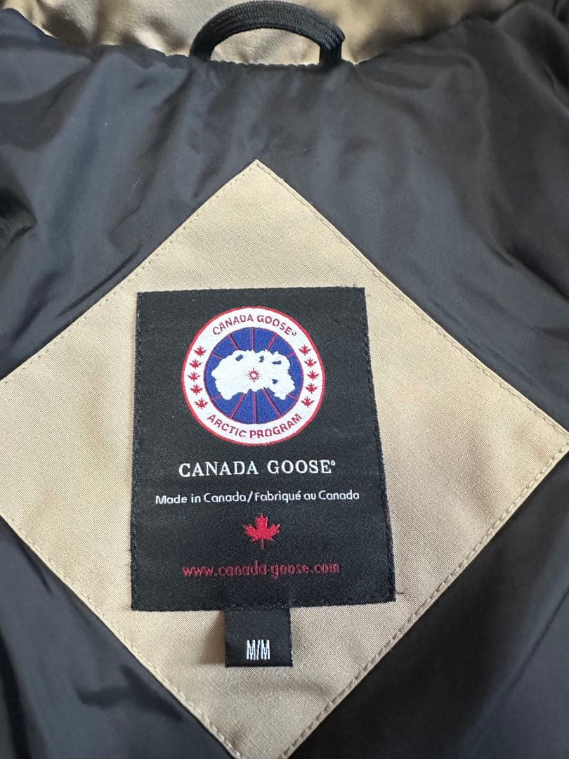   カナダグース M ベージュ ダウン
