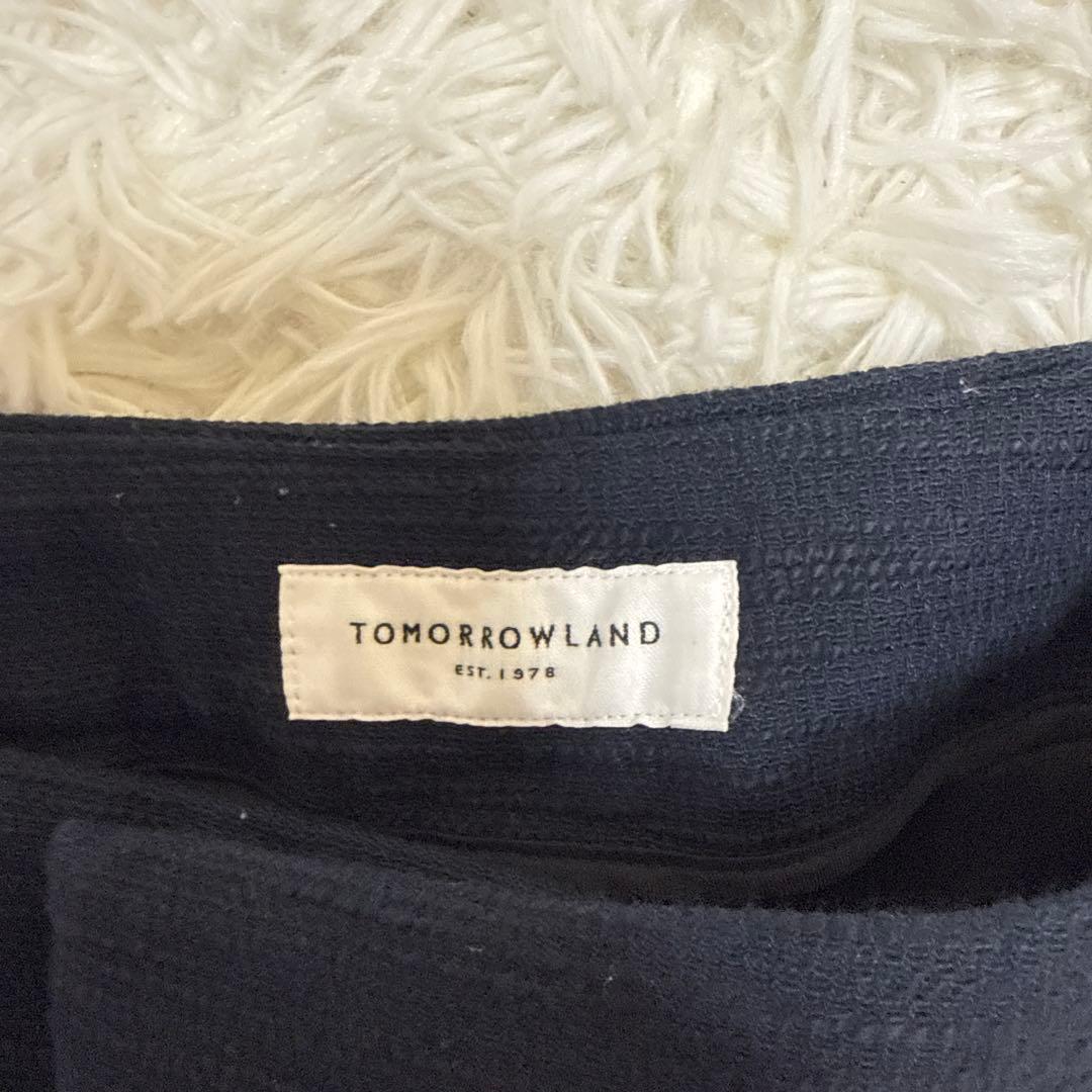 トゥモローランド　ボールジィ　セットアップ　パンツスーツ　上下　ネイビー　紺