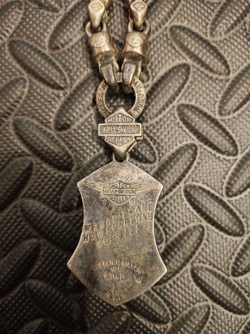 Harley-Davidson スカルネックレス シルバー925