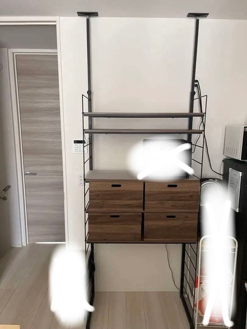 ニトリ　Nポルダ　突っ張りラック　収納