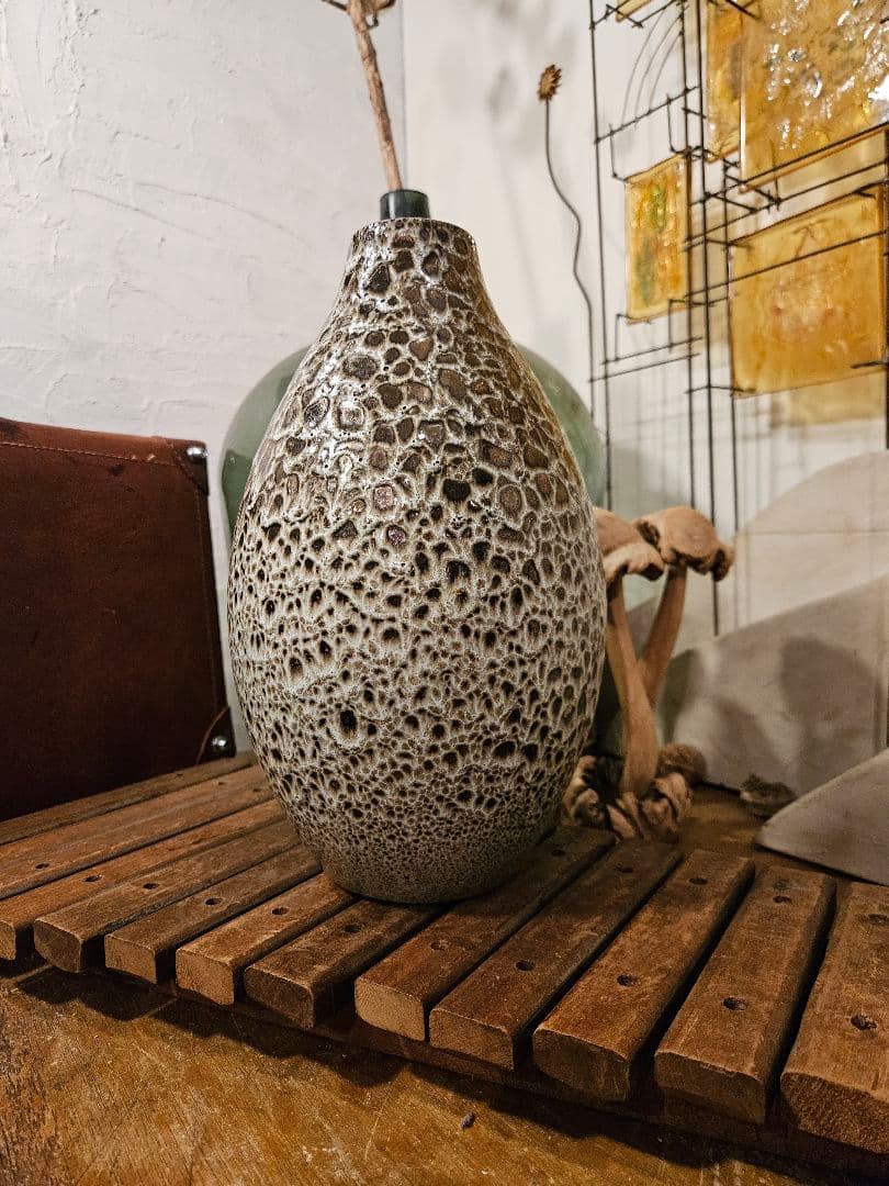 ファットラバ　西ドイツ　シューリッヒ　フラワーベース　花瓶　ヴィンテージ