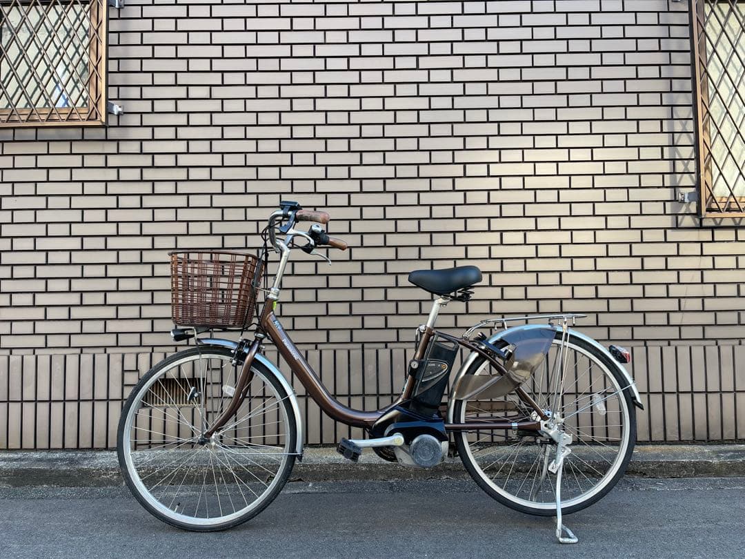 8.9ahパナソニック電動アシスト自転車24インチ