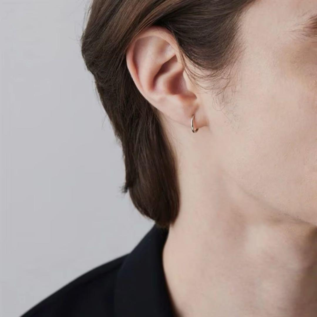 4℃ HOMME+ プラチナピアス 片耳用