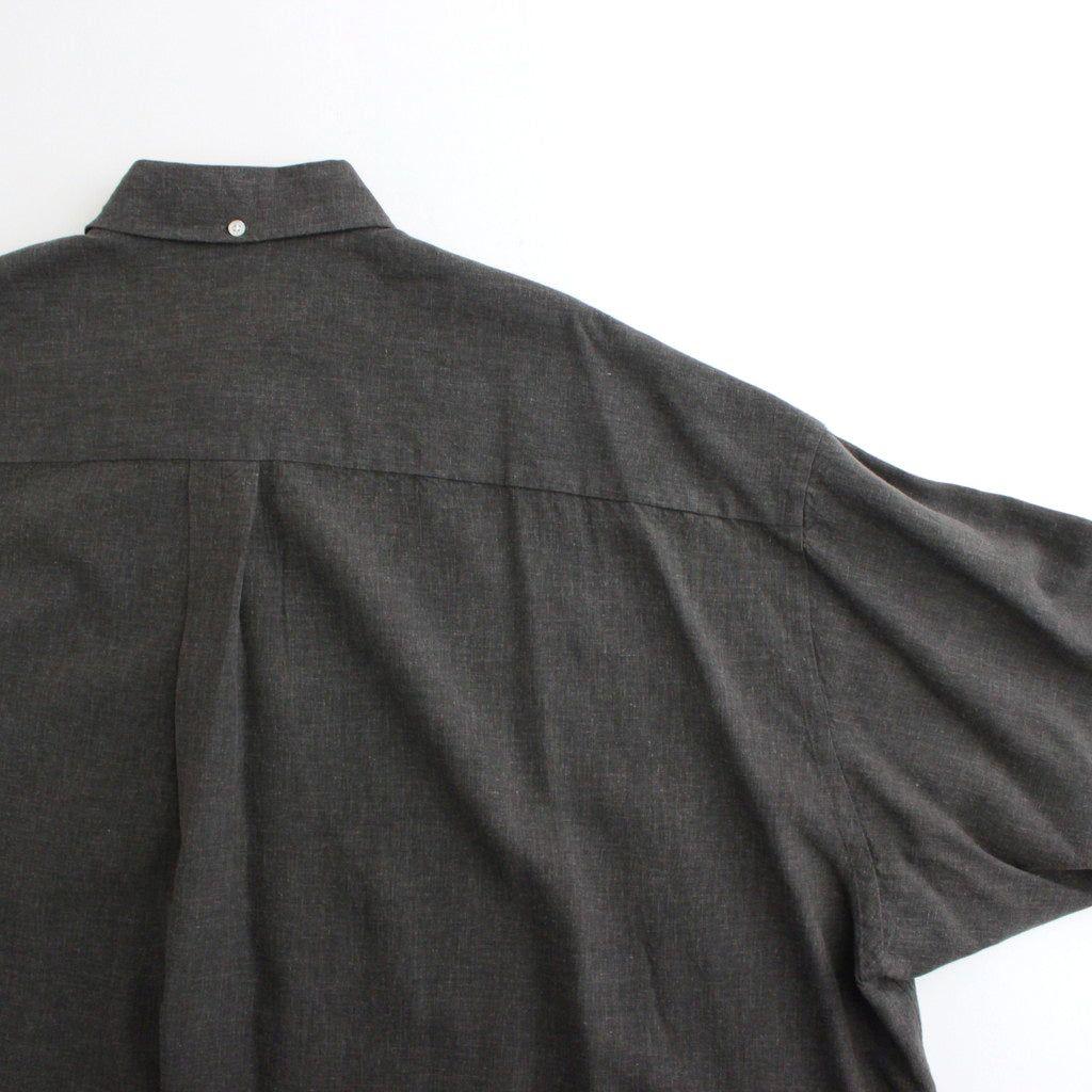 トップス Linen Cupro L/S Oversized B.D Shirt