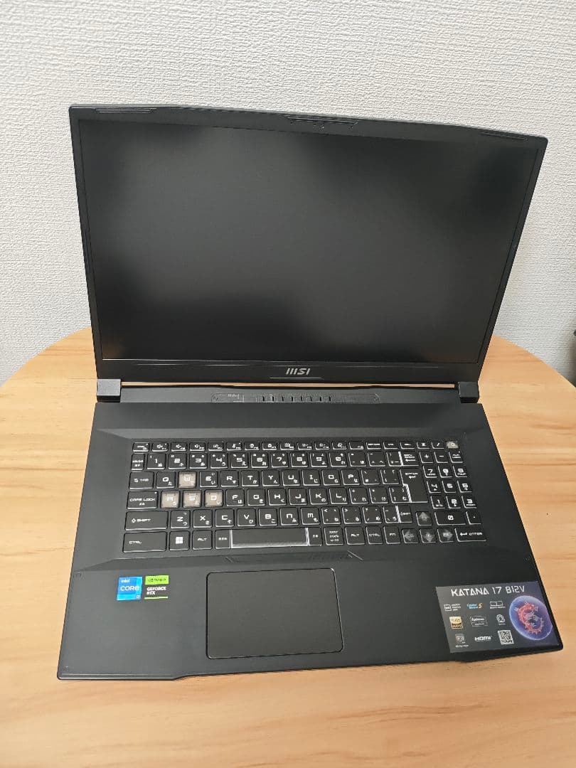 MSI KATANA 17 ノートPC 本体