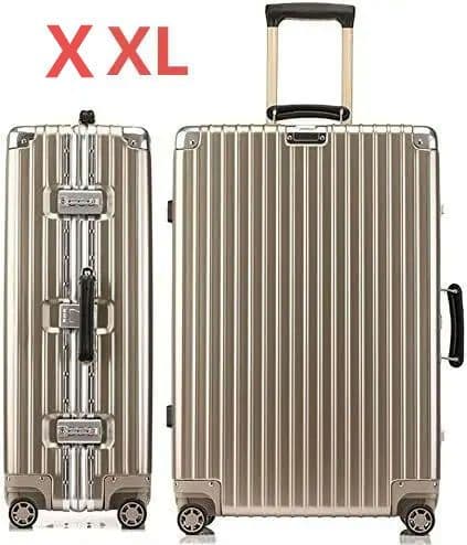 スーツケース XLサイズ アルミフレーム 軽量 キャリーケースTSAロック付静音