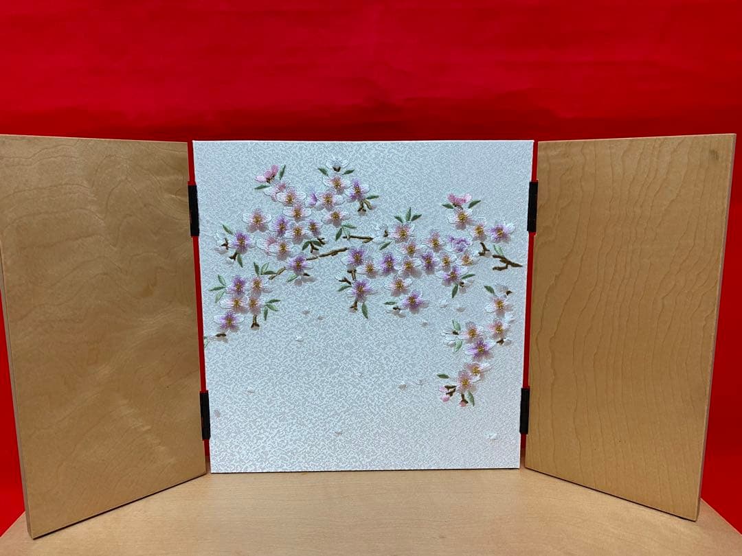 東京久月　雛人形　親王飾り収納セット・サイズ間口約４０×奥行約２５×高さ約３８㎝