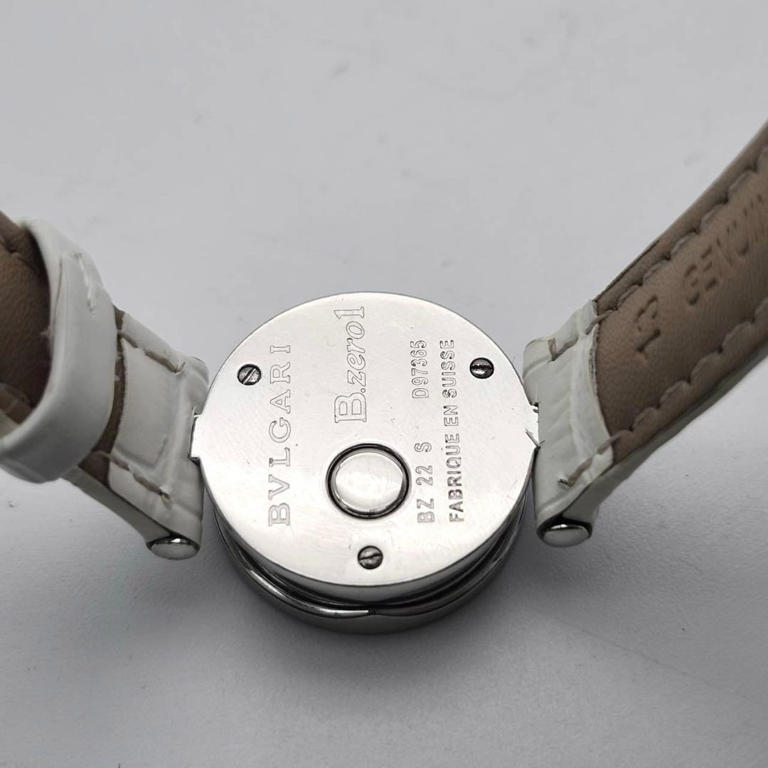 新品ベルト　ブルガリ　腕時計　ビーゼロワン　ブルーシェル　BZ22S レザー