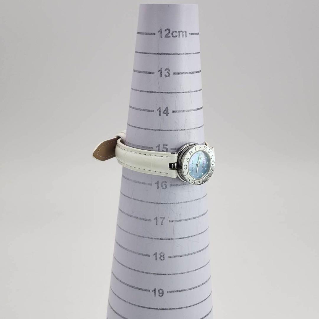 新品ベルト　ブルガリ　腕時計　ビーゼロワン　ブルーシェル　BZ22S レザー